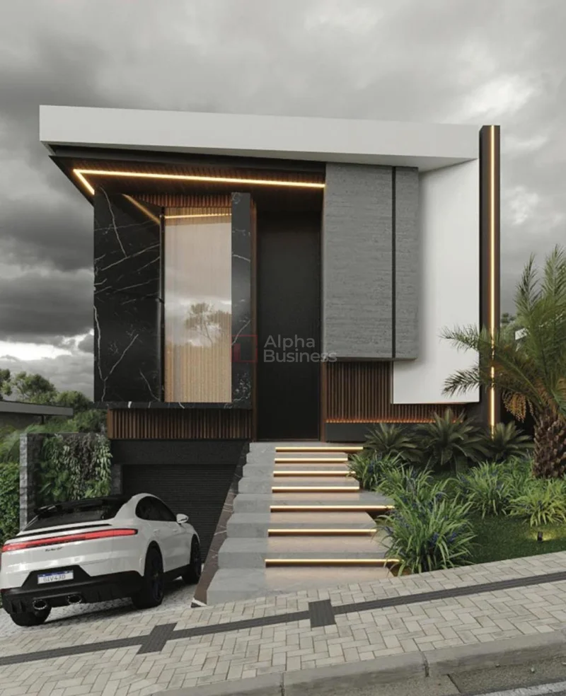 Fachada principal ou destaque de Casa com 5 suítes à venda, 540 m² por R$ 15.500.000 – Gênesis 2 – Santana de Parnaíba/SP - Gênesis 2 - Alphaville