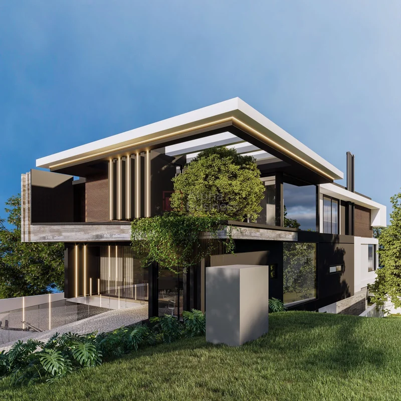 Fachada principal ou destaque de Casa com 4 suítes à venda, 575 m² por R$ 15.500.000 – Gênesis 2 – Santana de Parnaíba/SP - Gênesis 2 - Alphaville