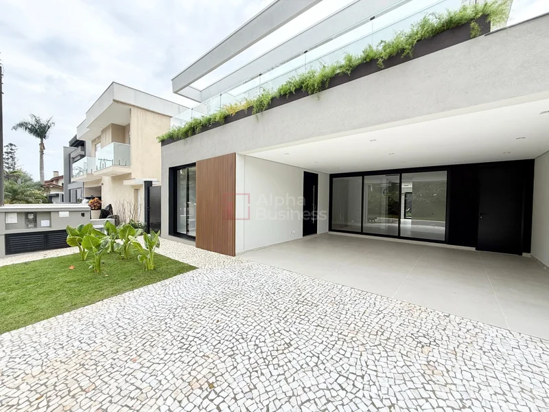 Fachada principal ou destaque de Casa com 4 suítes à venda, 300 m² por R$ 3.990.000 – Alphaville 3 – Santana de Parnaíba/SP - Alphaville 3