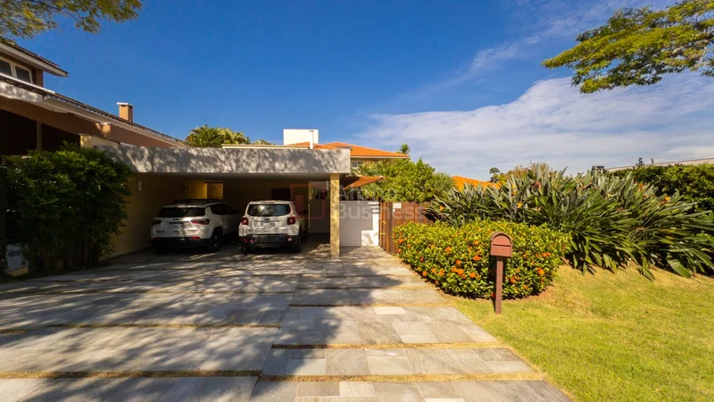 Fachada principal ou destaque de Casa com 4 dormitórios (02 suítes) à venda, 610 m² por R$ 9.500.000 – Alphaville 10 – Santana de Parnaíba/SP - Alphaville 10