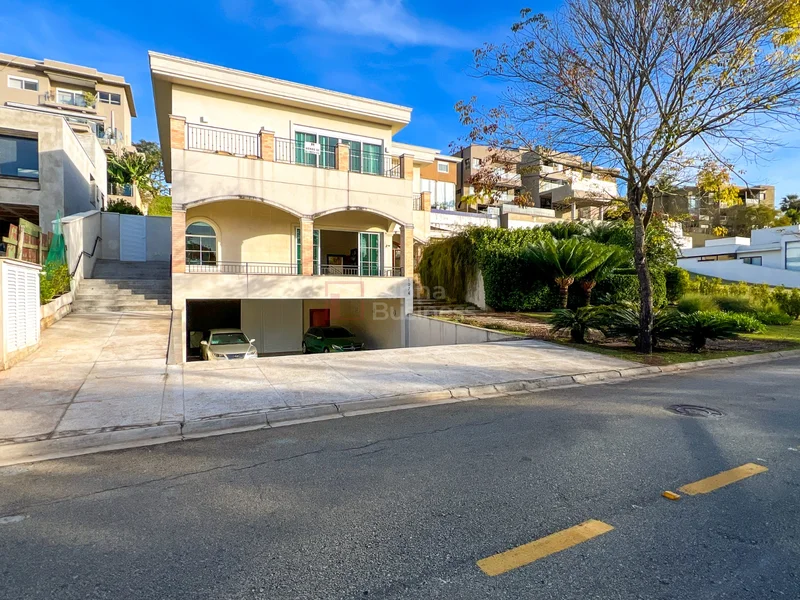 Fachada principal ou destaque de Casa com 3 suítes à venda, 787 m² por R$ 8.500.000 – Gênesis 2 – Santana de Parnaíba/SP - Gênesis 2 - Alphaville
