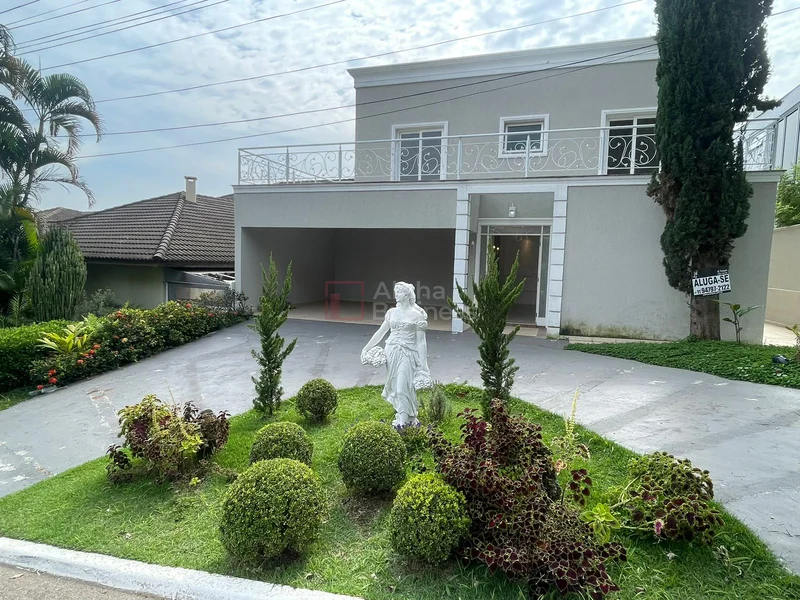 Fachada principal ou destaque de Casa com 4 dormitórios (03 suítes) à venda, 400 m² por R$ 2.650.000 – Alphaville 9 – Santana de Parnaíba/SP - Alphaville 9