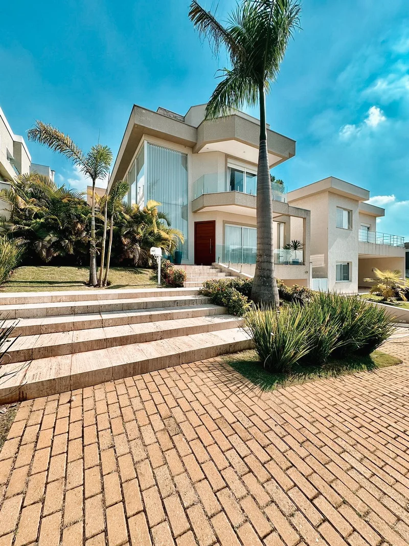 Fachada principal ou destaque de Casa com 4 suítes à venda, 400 m² por R$ 4.290.000 – Burle Marx – Santana de Parnaíba/SP - Burle Marx - Alphaville