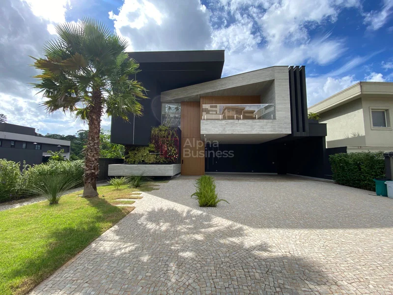 Fachada principal ou destaque de Casa com 3 suítes à venda, 520 m² por R$ 16.000.000 – Gênesis 2 – Santana de Parnaíba/SP - Gênesis 2 - Alphaville