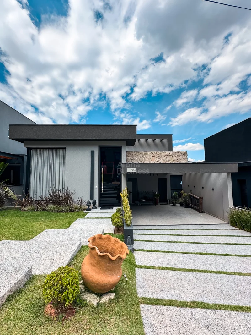 Fachada principal ou destaque de Casa com 4 dormitórios (03 suítes) à venda, 335 m² por R$ 5.100.000 – Alphasítio – Santana de Parnaíba/SP - Alphasítio - Alphaville