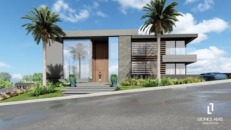 Fachada principal ou destaque de Terreno à venda com projeto aprovado, 1654 m² por R$ 5.900.000 – Tamboré 1 – Barueri/SP - Terreno - Alphaville