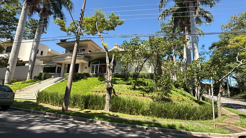 Fachada principal ou destaque de Casa com 4 suítes à venda, 816 m² por R$ 16.000.000 – Alphaville 1 – Barueri/SP - Alphaville 1