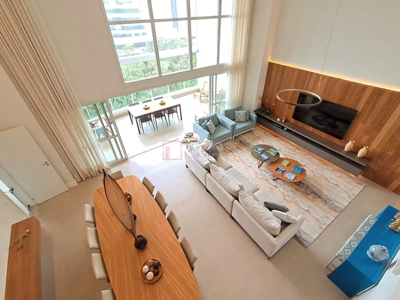 Fachada principal ou destaque de Apto Mobiliado The Lake | 4 Suítes, 328m² | CA0197 - The Lake Gramercy Park - Alphaville