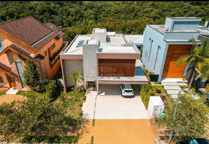 Fachada principal ou destaque de Casa com 4 suítes, 305 m² – venda por R$ 4.200.000 ou aluguel por R$ 30.000/mês – Burle Marx – Santana de Parnaíba/SP - Burle Marx - Alphaville