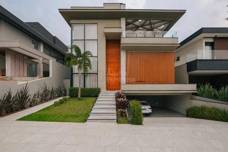 Fachada principal ou destaque de Casa à Venda no Gênesis 2 | 4 Suítes | 454m² | CA0835 - Gênesis 2 - Alphaville