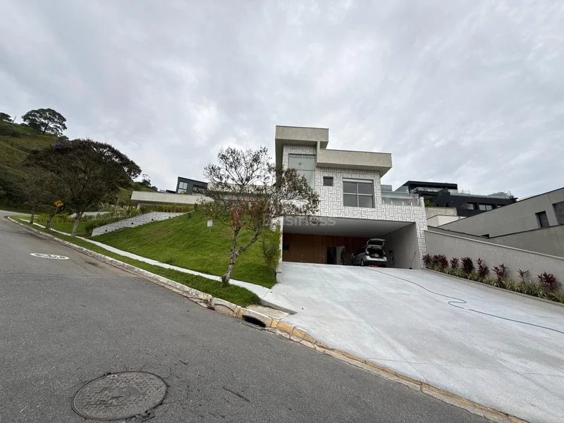 Fachada principal ou destaque de Casa nova com 4 suítes à venda, 400 m² por R$ 6.000.000 – Campos do Conde – Santana de Parnaíba/SP - Campos do Conde - Alphaville