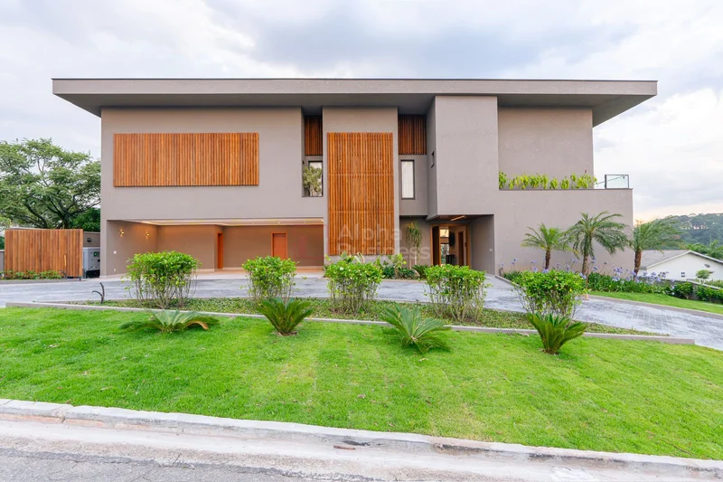 Fachada principal ou destaque de Mansão à Venda Tamboré 1 | 5 Suítes | 1144m² | CA0862 - Tamboré 1 - Alphaville