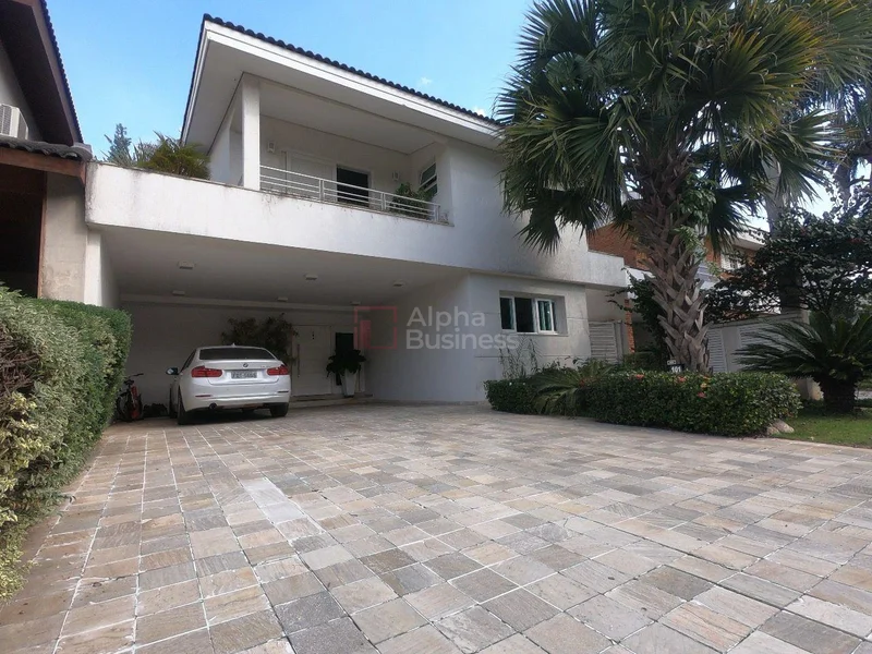Fachada principal ou destaque de Casa com 3 suítes à venda, 350 m² por R$ 4.500.000 – Alphaville 4 – Santana de Parnaíba/SP - Alphaville 4