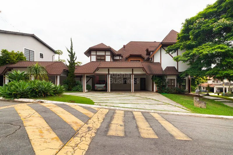 Fachada principal ou destaque de Casa com 4 suítes para alugar, 525 m² por R$ 18.654/mês – Alphaville 3 – Santana de Parnaíba/SP - Alphaville 3
