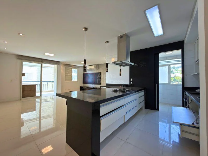 Fachada principal ou destaque de Apartamento com 2 dormitórios (01 suíte), 100m² – venda por R$ 1.280.000 ou aluguel por R$ 8.045/mês – Ed. Jardins Tamboré – Santana de Parnaíba/SP - Jardins do Tamboré - Alphaville