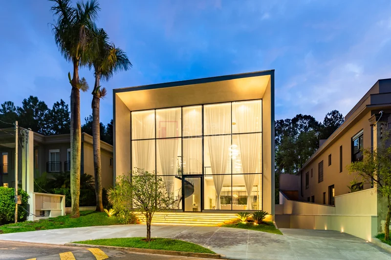 Fachada principal ou destaque de Casa com 7 suítes à venda, 873 m² por R$ 16.400.000 – Tamboré 2 – Santana de Parnaíba/SP - Tamboré 2 - Alphaville