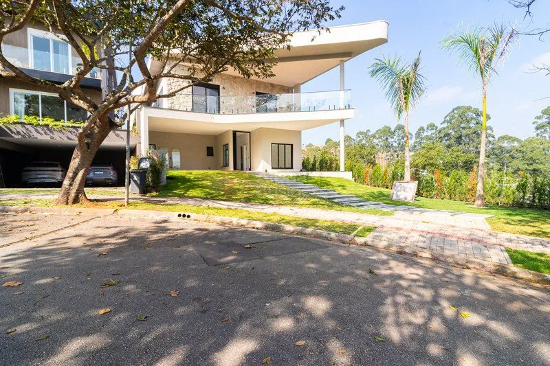Fachada principal ou destaque de Casa nova com 4 suítes à venda, 425 m² por R$ 5.000.000 – Itahyê – Santana de Parnaíba/SP - Itahyê - Alphaville