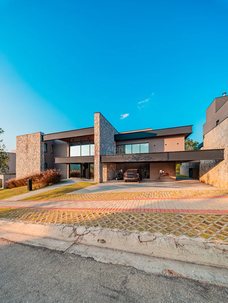 Fachada principal ou destaque de Casa mobiliada com 4 suítes à venda, 767 m² por R$ 13.100.000 – Itahyê – Santana de Parnaíba/SP - Itahyê - Alphaville