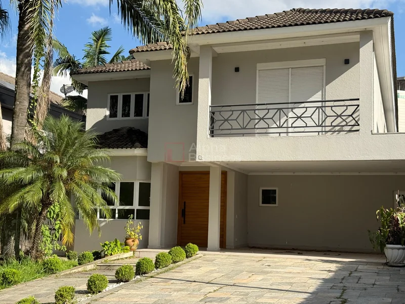Fachada principal ou destaque de Casa com 4 suítes à venda, 550 m² por R$ 3.900.000 – 18 do Forte – Santana de Parnaíba/SP - 18 do Forte - Alphaville