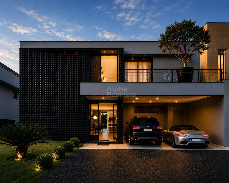 Fachada principal ou destaque de Casa com 5 suítes à venda, 460 m² por R$ 4.790.000 – Campos do Conde – Santana de Parnaíba/SP - Campos do Conde - Alphaville