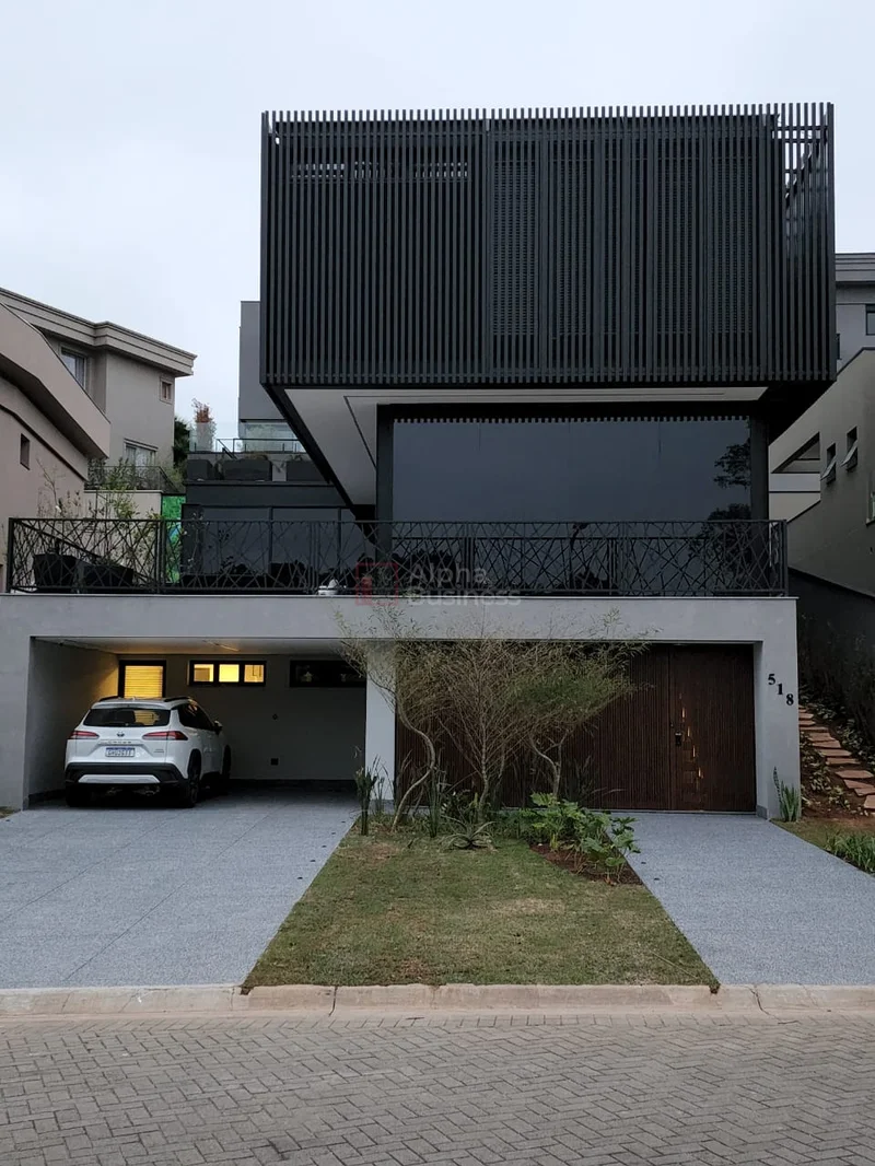 Fachada principal ou destaque de Casa com 3 suítes à venda, 423 m² por R$ 5.500.000 – Tamboré 11 – Santana de Parnaíba/SP - Tamboré 11 - Alphaville