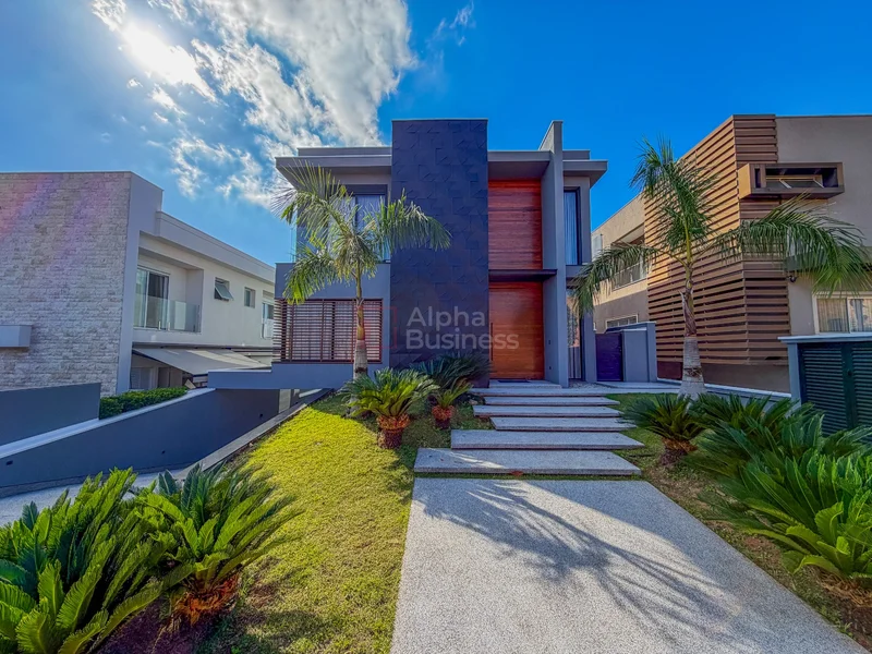 Fachada principal ou destaque de Casa à Venda Villa Solaia | 4 Suítes | Borda Infinita | CA0920 - Villa Solaia - Alphaville