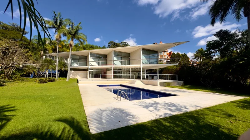 Fachada principal ou destaque de Casa à Venda Tamboré 1 | 4 Suítes | 600m² | CA0924 - Tamboré 1 - Alphaville