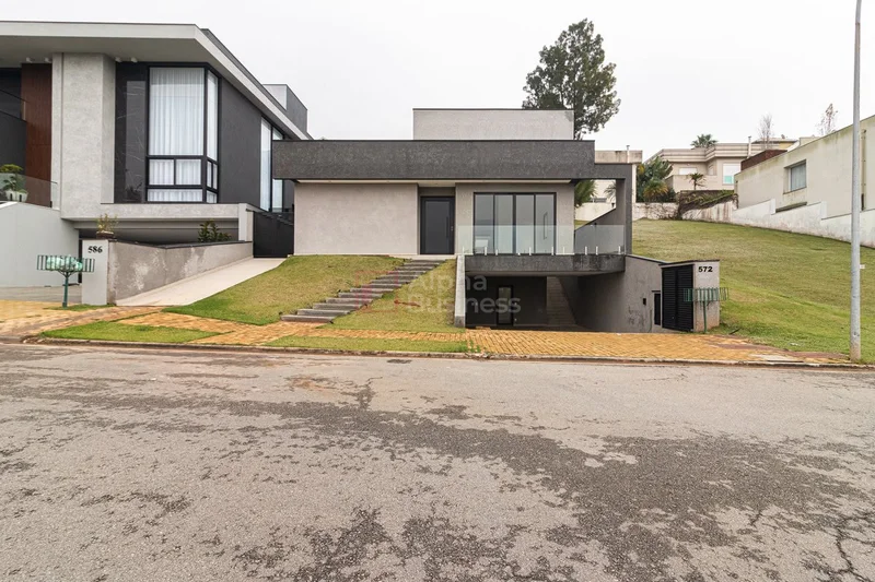 Fachada principal ou destaque de Casa com 4 suítes à venda, 275 m² por R$ 4.200.000 – Burle Marx – Santana de Parnaíba/SP - Burle Marx - Alphaville