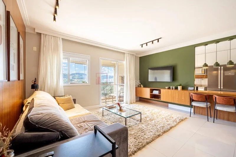 Fachada principal ou destaque de Apartamento mobiliado com 2 dormitórios (1 suíte) à venda, 94 m² por R$ 1.350.000 – Alpha Vita – Santana de Parnaíba/SP - Alpha Vita - Alphaville