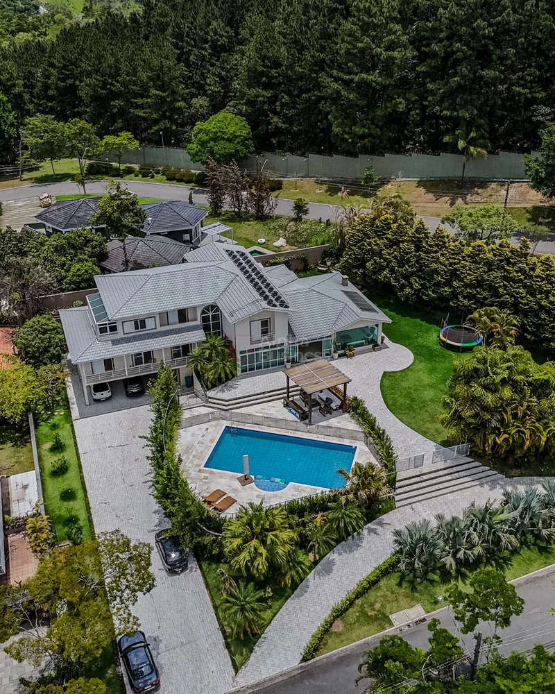 Fachada principal ou destaque de Casa com 5 dormitórios (4 suítes) à venda, 691 m² por R$ 7.800.000 – Alphaville 10 – Santana de Parnaíba/SP - Alphaville 10