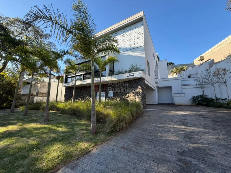 Fachada principal ou destaque de Casa com 5 suítes à venda, 602 m² por R$ 10.000.000 – Alphaville 8 – Santana de Parnaíba/SP - Alphaville 8