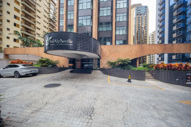 Fachada principal ou destaque de Apartamento (Flat) com 1 suíte à venda, 40 m² por R$ 320.000 – Edifício SOL Alphaville – Barueri/SP - Sol Alphaville