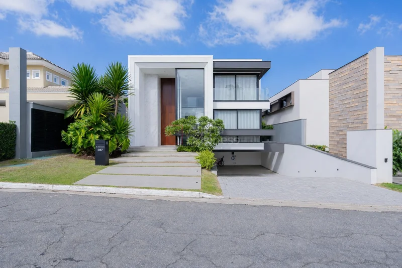 Fachada principal ou destaque de Casa com 4 suítes à venda, 537 m² por R$ 14.700.000 – Alphaville 2 – Barueri/SP - Alphaville 2