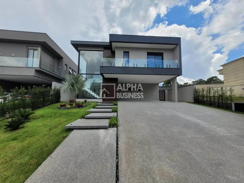 Fachada principal ou destaque de Casa à Venda no Tamboré 11 - 4 Suítes - 405m² - CA0089 - Tamboré 11 - Alphaville