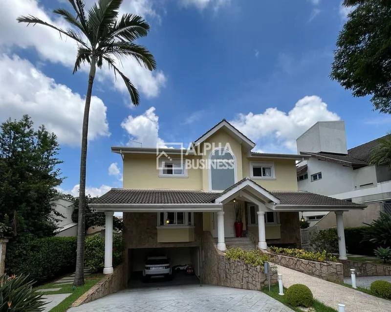 Fachada principal ou destaque de Casa à Venda no Alphaville 11 - 4 Suítes - 454m² - CA0015 - Alphaville 11