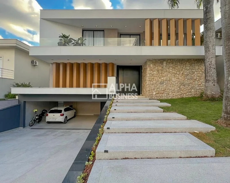 Fachada principal ou destaque de Casa no Melville | Casa à venda | Alphaville, Santana de Parnaíba  –  SP - Melville - Alphaville