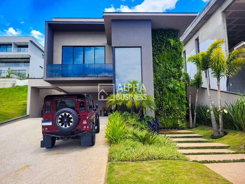 Fachada principal ou destaque de Casa com 4 suítes à venda, 300 m² por R$ 3.800.000 – Gênesis 2 – Santana de Parnaíba/SP - Gênesis 2 - Alphaville