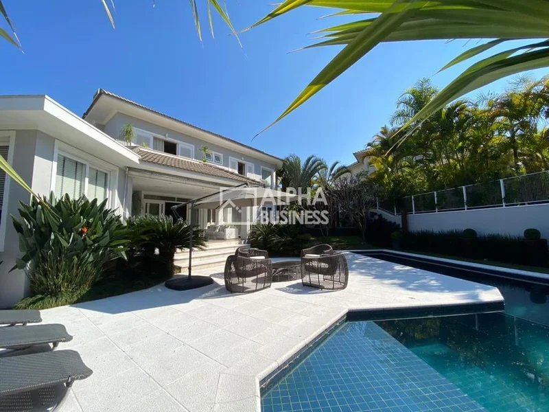 Fachada principal ou destaque de Casa no Tamboré 2 com excelente localização – Casa à venda – Tamboré 2 – Santana de Parnaíba – SP - Tamboré 2 - Alphaville