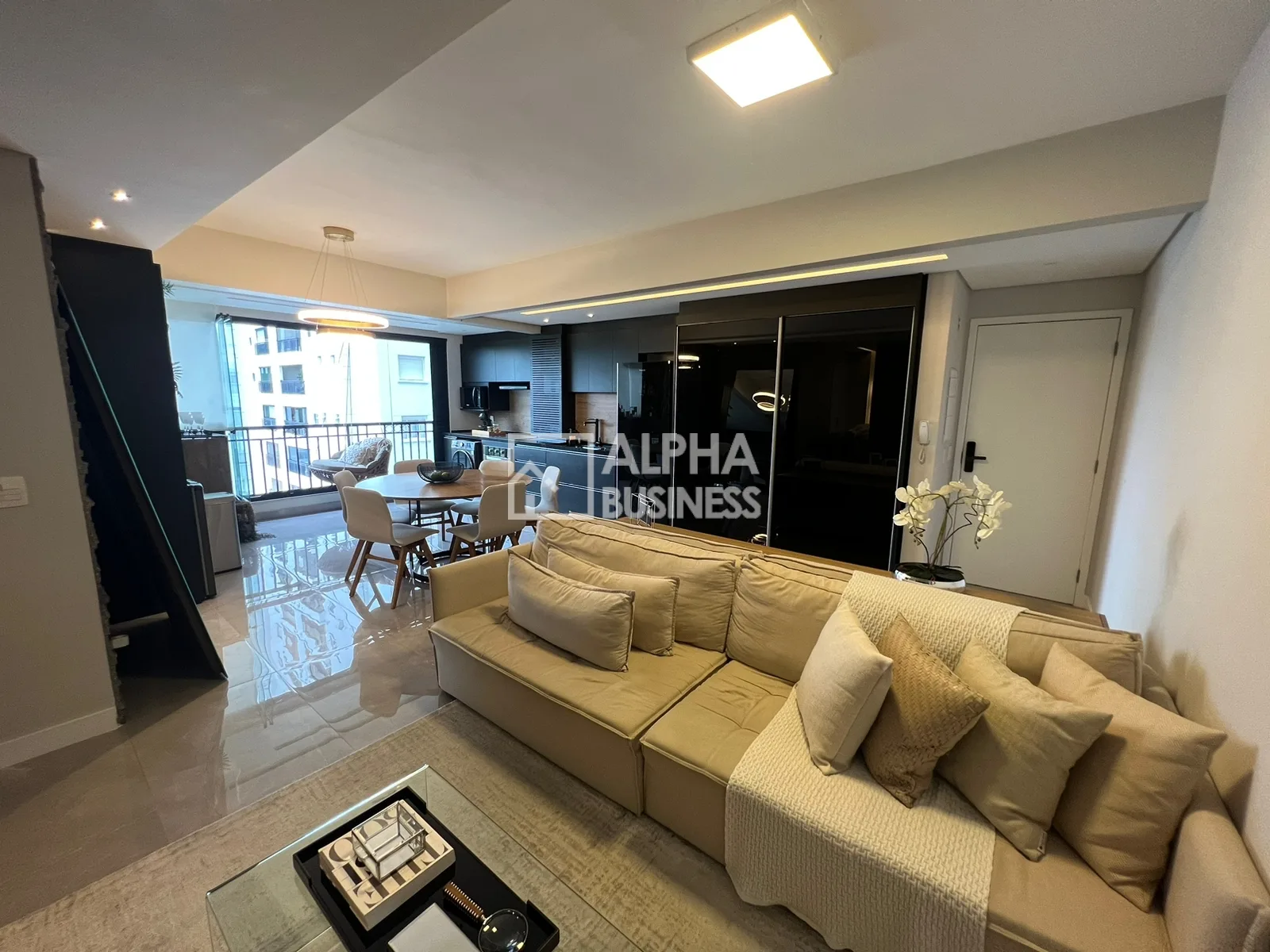 Fachada principal ou destaque de Apartamento mobiliado e decorado no Royal Park | Venda ou Locação | Alphaville – SP - Royal Park - Alphaville