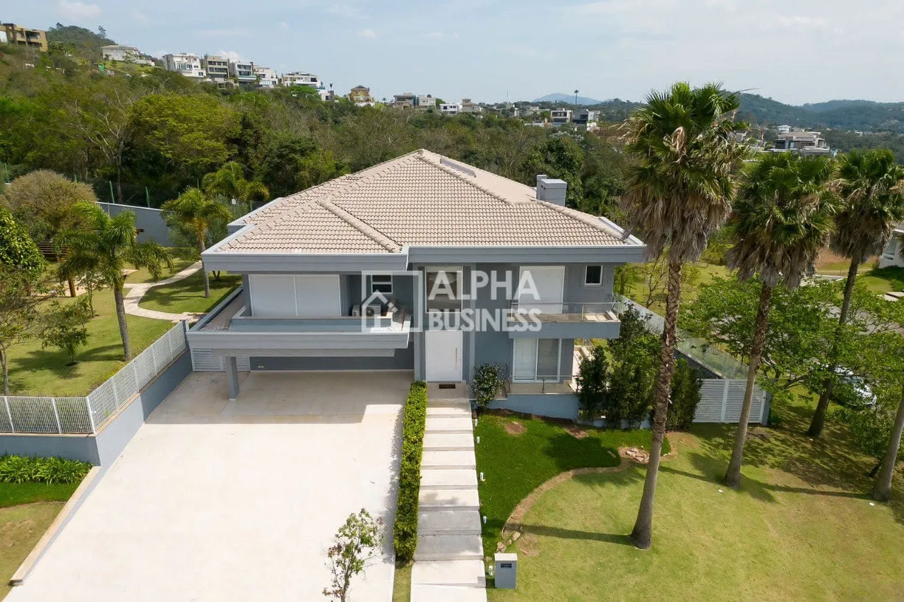 Fachada principal ou destaque de Casa á venda no Genesis – Santana de Parnaíba – SP - Gênesis 2 - Alphaville