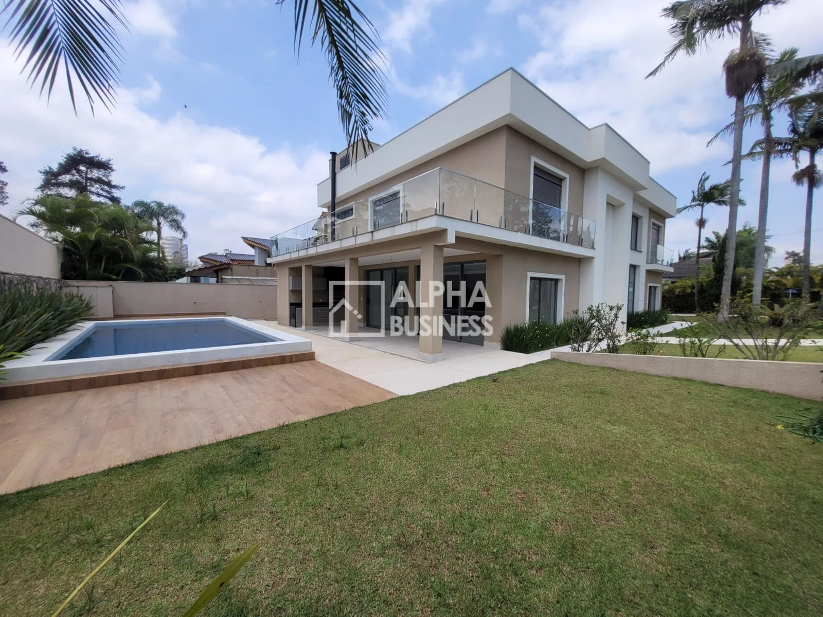 Fachada principal ou destaque de Casa à Venda no Alphaville 2, 4 Suítes | 500m² | CA0068 - Alphaville 2