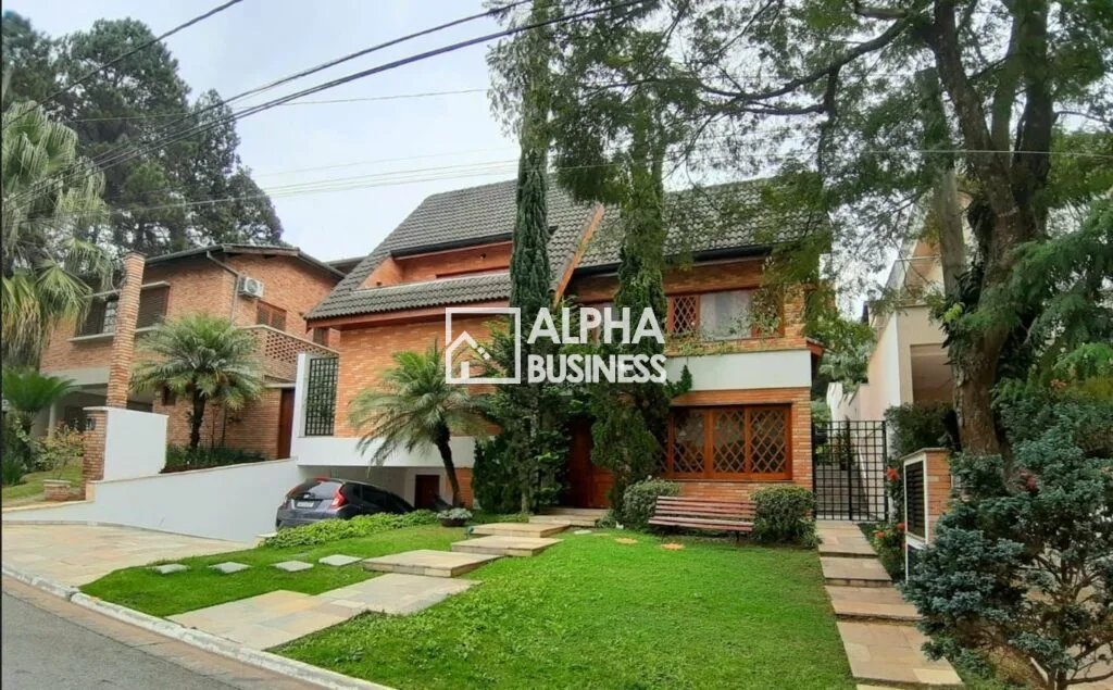 Fachada principal ou destaque de Casa à venda no Alphaville 10 | Santana de Parnaíba – SP - Alphaville 10
