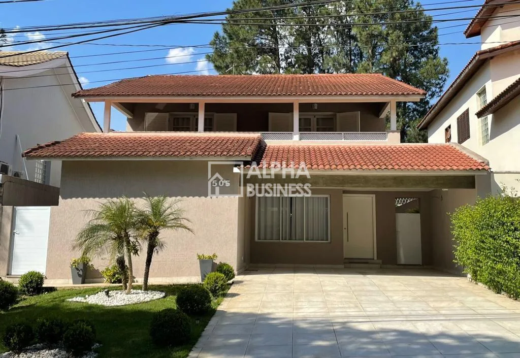 Fachada principal ou destaque de CASA À VENDA NO ALPHAVILLE 3 | SANTANA DE PARNAÍBA – SP - Alphaville 3