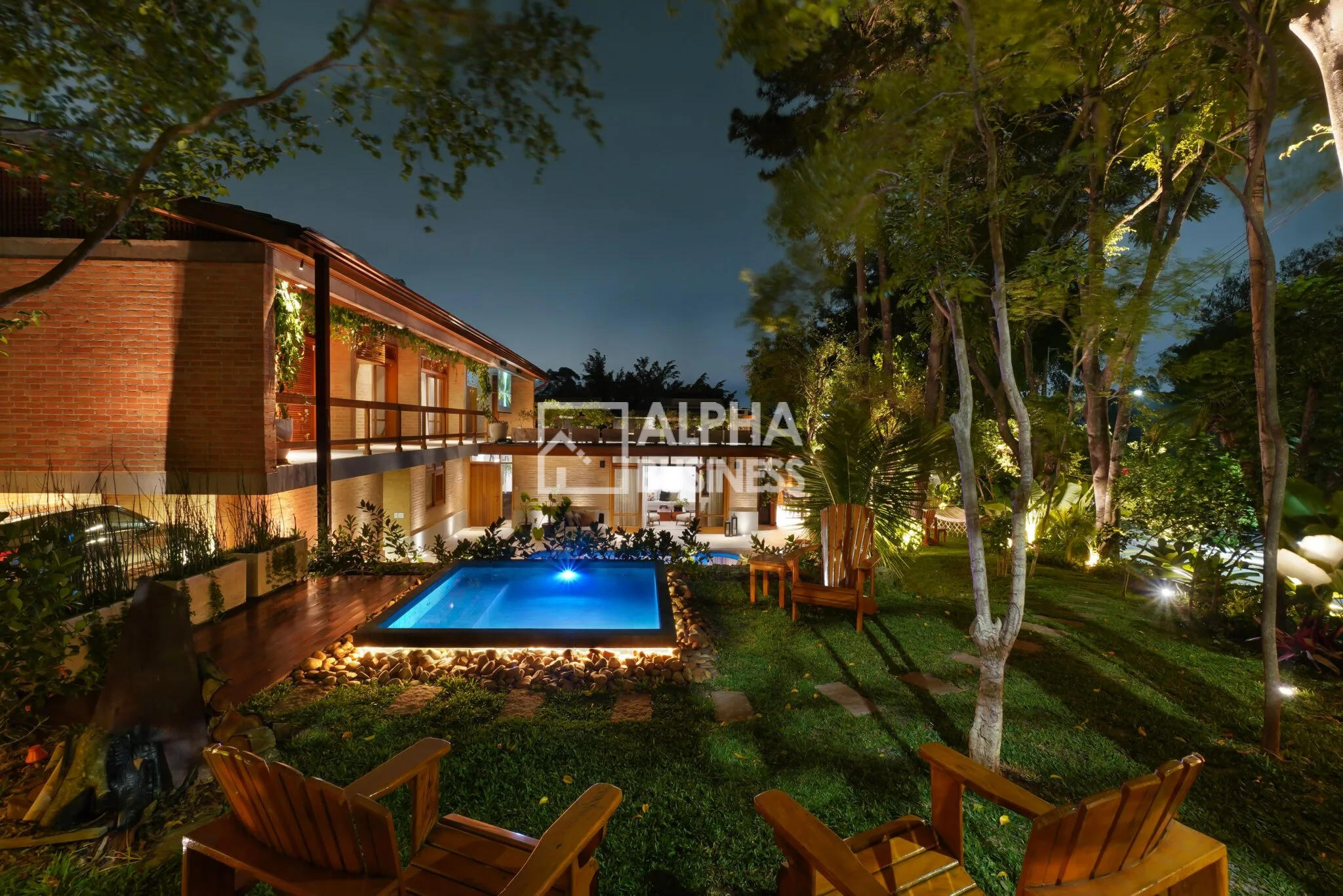 Fachada principal ou destaque de Casa com 5 dormitórios à venda, 380 m² por R$ 6.850.000 – Alphaville 04 – Santana de Parnaíba/SP - Alphaville 4