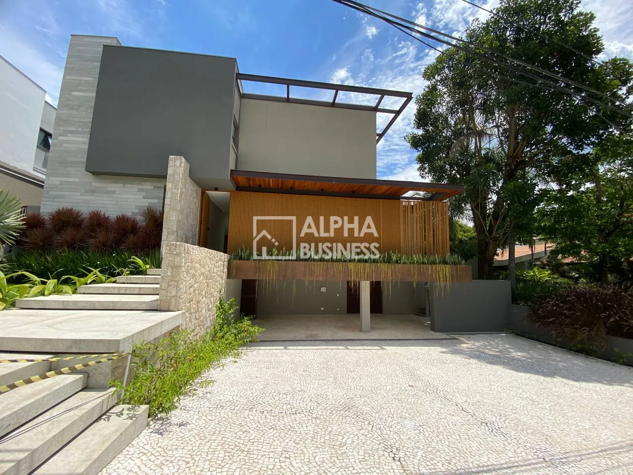 Fachada principal ou destaque de Casa à venda no Alphaville Residencial 1 – Barueri – SP - Alphaville 1