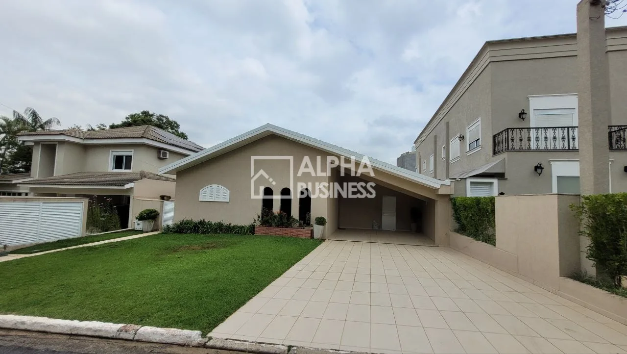 Fachada principal ou destaque de CASA À VENDA NO CONDOMÍNIO ALPHAVILLE 2 | BARUERI – SP - Alphaville 2