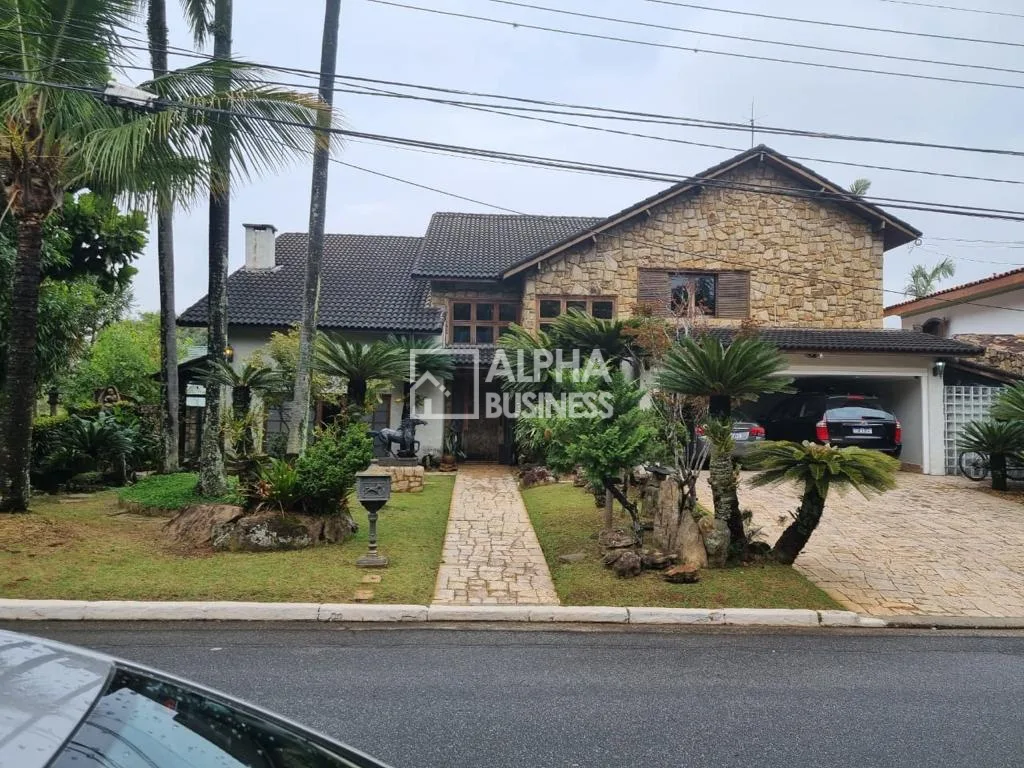 Fachada principal ou destaque de Casa com 4 suítes à venda, 470 m² por R$ 4.800.000 – Alphaville 2 – Barueri/SP - Alphaville 2