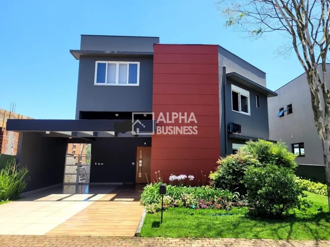 Fachada principal ou destaque de Casa à venda no Gênesis 1 | Santana de Parnaíba – SP - Gênesis 1 - Alphaville