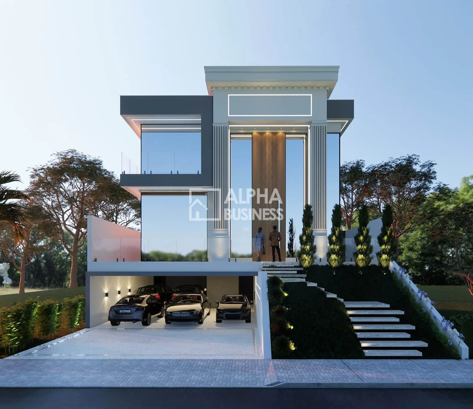 Fachada principal ou destaque de Casa à Venda no Gênesis 2, 4 Suítes | 440m² | CA0041 - Gênesis 2 - Alphaville