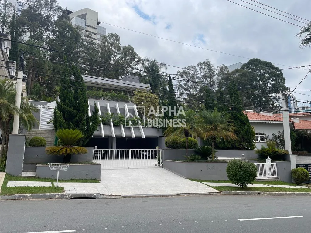 Fachada principal ou destaque de Casa com 4 suítes à venda, 665 m² por R$ 7.890.000 – Alphaville 1 – Barueri/SP - Alphaville 1
